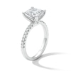 Thumbnail Image 5 of 2-1/4 CT. T.W. Princess-Cut Certified Lab-Grown Diamond Engagement Ring in 14K White Gold (F/VS2)