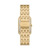 Thumbnail Image 2 of Ladies’ Fossil Raquel Crystal Accent Gold-Tone IP Watch with Rectangular Red Snake Dial (Model: ES5379)