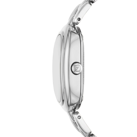 Ladiesâ Fossil Sloan Crystal Accent Watch with Oval Silver-Toned Dial (Model: Es5381)