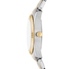 Thumbnail Image 3 of Ladies' Fossil Scarlette Crystal Accent Two-Tone IP Watch with Green Dial (Model: ES5388)