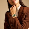 Thumbnail Image 4 of Ladies' Fossil Scarlette Crystal Accent Two-Tone IP Watch with Green Dial (Model: ES5388)