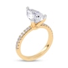 Thumbnail Image 2 of 2-1/4 CT. T.W. Pear-Shaped Certified Lab-Grown Diamond Engagement Ring in 14K Gold (I/SI2)