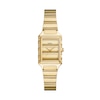 Thumbnail Image 1 of Ladies' Fossil Raquel Gold-Tone IP Watch with Rectangular Gold-Toned Dial (Model: ES5389)