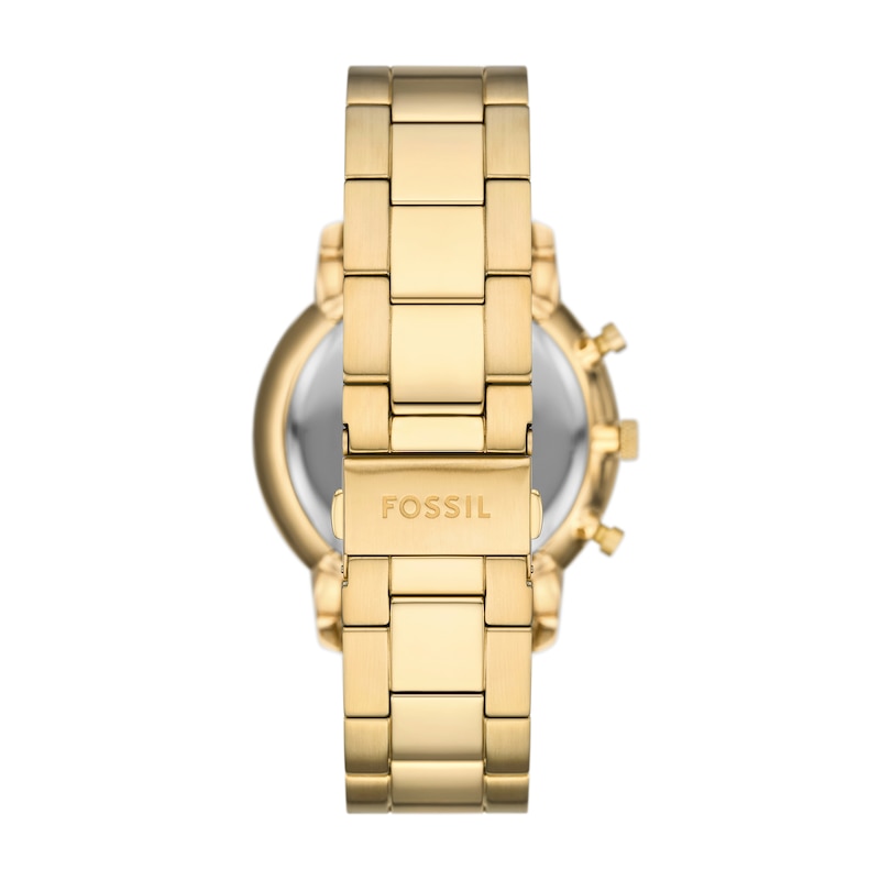 Main Image 2 of Men’s Fossil Neutra Gold-Tone IP Chronograph Watch with Black Sunray Dial (Model: FS6093)