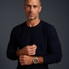 Thumbnail Image 4 of Men’s Fossil Neutra Gold-Tone IP Chronograph Watch with Black Sunray Dial (Model: FS6093)