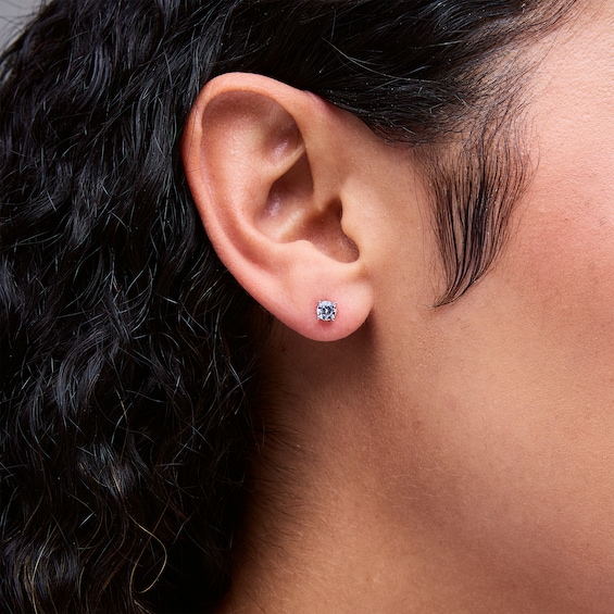 1/2 CT. T.w. Diamond Solitaire Stud Earrings in 14K Gold (J/I3)