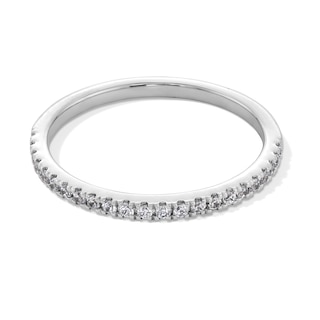 1/6 CT. T.W. Lab-Grown Diamond Band in 14K White Gold (F/SI2)