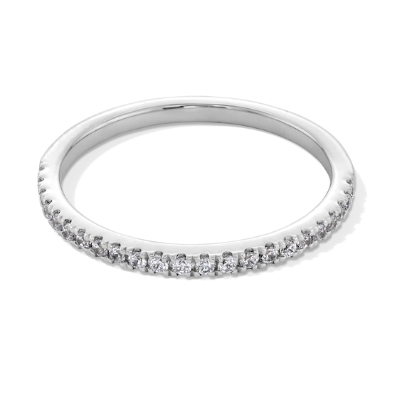 1/6 CT. T.w. Certified Lab-Grown Diamond Band in 14K White Gold (F/Si2)