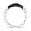 Thumbnail Image 4 of Rectangular Green Malachite Inlay Ring in Sterling Silver