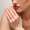 Thumbnail Image 2 of 3-1/3 CT. T.W. Oval Certified Diamond Eternity Band in 14K White Gold (I/SI2) - Size 7