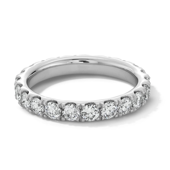 1-7/8 CT. T.w. Certified Diamond Eternity Band in 14K White Gold (I/Si2) - Size 6