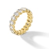 Thumbnail Image 3 of 4-1/3 CT. T.W. Oval Certified Lab-Grown Diamond Eternity Band in 14K Gold (F/VS2) - Size 7
