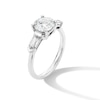 Thumbnail Image 3 of 2-1/6 CT. T.W. Certified Lab-Grown Diamond Collar Engagement Ring in 14K White Gold (F/VS2)