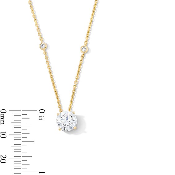 2-3/8 CT. T.w. Certified Lab-Grown Diamond Station Necklace in 14K Gold (F/Vs2)
