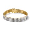 Thumbnail Image 1 of 18-5/8 CT. T.W. Certified Lab-Grown Diamond Triple Row Tennis Bracelet in 14K White Gold (F/VS2)