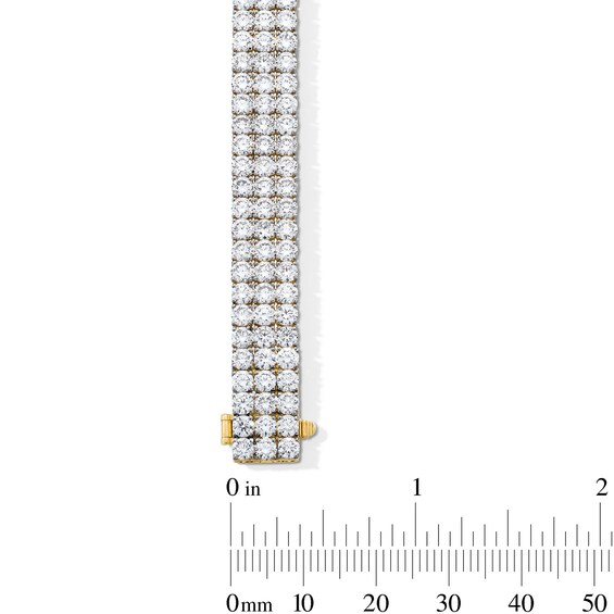18-5/8 CT. T.w. Certified Lab-Grown Diamond Triple Row Tennis Bracelet in 14K White Gold (F/Vs2)