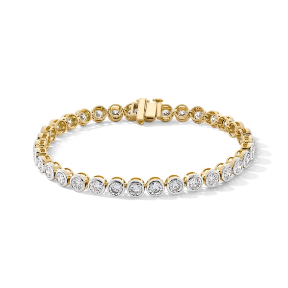 9-7/8 CT. T.w. Certified Lab-Grown Diamond Tennis Bracelet in 14K Gold (F/Vs2) - 8"