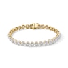 Thumbnail Image 1 of 8-1/2 CT. T.W. Certified Lab-Grown Diamond Double Row Tennis Bracelet in 14K Gold (F/VS2)