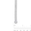 Thumbnail Image 3 of 10-5/8 CT. T.W. Certified Lab-Grown Diamond Double Row Tennis Bracelet in 14K White Gold (F/VS2) - 8"