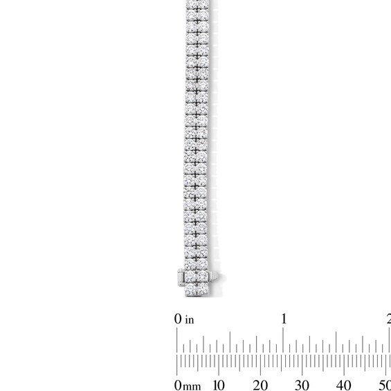 9 CT. T.w. Certified Lab-Grown Diamond Double Row Tennis Bracelet in 14K White Gold (F/Vs2)