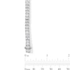 Thumbnail Image 3 of 15-3/8 CT. T.W. Emerald-Cut Certified Lab-Grown Diamond Tennis Bracelet in 14K White Gold (F/VS2)