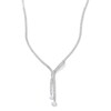 Thumbnail Image 1 of 13 CT. T.W. Certified Lab-Grown Diamond Lariat Necklace in 14K White Gold (F/VS2)