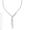 Thumbnail Image 4 of 13 CT. T.W. Certified Lab-Grown Diamond Lariat Necklace in 14K White Gold (F/VS2)