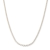Thumbnail Image 1 of 7 CT. T.W. Certified Lab-Created Diamond Graduated Tennis Necklace in 14K Gold (F/VS2) - 17”
