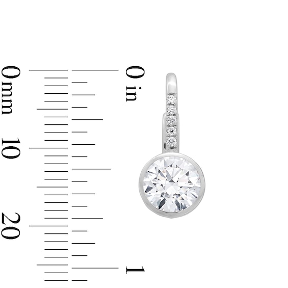 3 CT. T.w. Certified Lab-Grown Diamond Drop Earrings in 14K White Gold (F/Vs2)