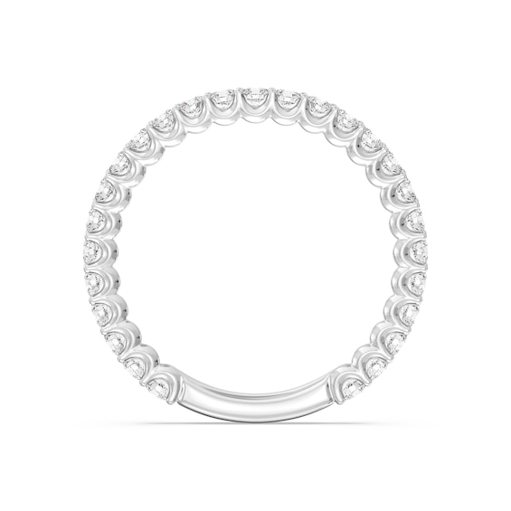 Enchanted Star 3/4 CT. T.w. Certified Lab-Grown Diamond Anniversary Band in 14K White Gold (F/Vs2)