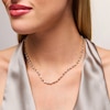 Thumbnail Image 2 of 6-1/4 CT. T.W. Marquise-Cut and Round Certified Lab-Grown Diamond Alternating Necklace in 14K Gold (F/VS2)