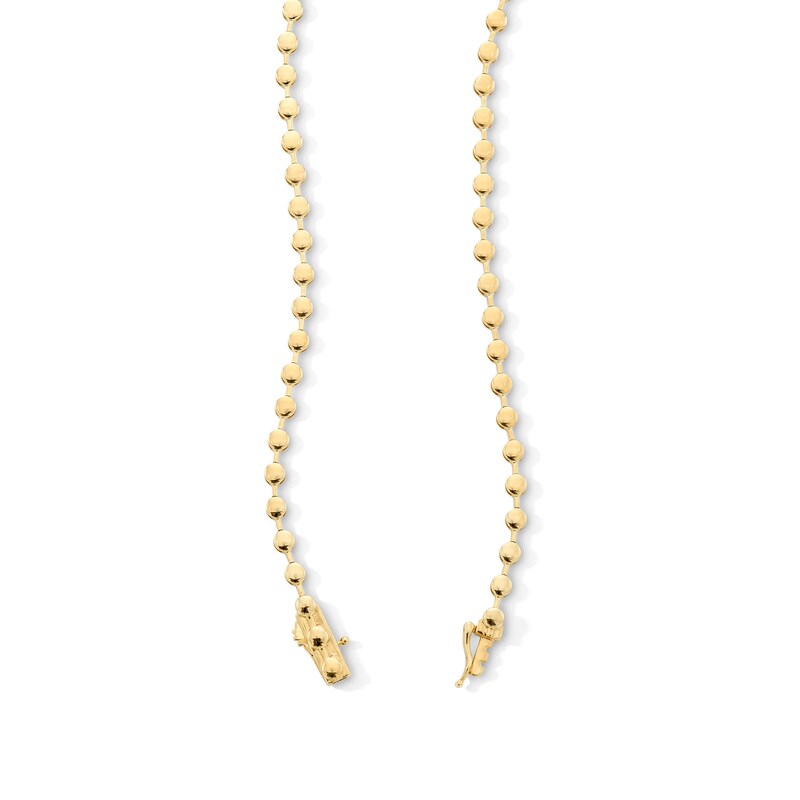 Main Image 3 of 6-1/4 CT. T.W. Marquise-Cut and Round Certified Lab-Grown Diamond Alternating Necklace in 14K Gold (F/VS2)