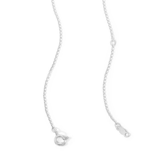3/4 CT. T.w. Certified Lab-Grown Diamond Graduated Heart Pendant in Sterling Silver (I/Si2)