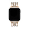 Thumbnail Image 1 of Ladies' Kate Spade Apple Watch Straps Hearts Interchangeable Replacement Band Smart Watch Attachment (Model: KSS0198E)