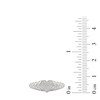Thumbnail Image 2 of 1/6 CT. T.W. Heart-Shaped Multi-Diamond Ribbed Shank Ring in Sterling Silver