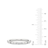 Thumbnail Image 3 of 1/6 CT. T.W. Lab-Created Diamond Alternating Scallop Ring in Sterling Silver