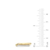 Thumbnail Image 3 of 1/6 CT. T.W. Diamond Bypass Wrap Ring in Sterling Silver with 24K Gold Plate