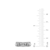 Thumbnail Image 3 of 1/20 CT. T.W. Diamond Spike Ring in Sterling Silver
