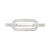 Thumbnail Image 2 of Diamond Accent Paper Clip Link Ring in Sterling Silver
