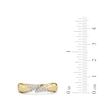 Thumbnail Image 3 of 1/4 CT. T.W. Diamond Tapered Bypass Ring in 10K Gold