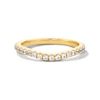 Thumbnail Image 1 of Vera Wang Love Collection 1/3 CT. T.W. Certified Lab-Grown Diamond Contour Wedding Band in 14K Gold (F/VS2)