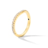 Thumbnail Image 2 of Vera Wang Love Collection 1/3 CT. T.W. Certified Lab-Grown Diamond Contour Wedding Band in 14K Gold (F/VS2)