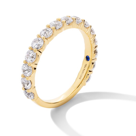 Vera Wang Love Collection 1-3/8 CT. T.w. Certified Lab-Grown Diamond Anniversary Band in 14K Gold (F/Vs2)