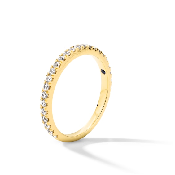 Vera Wang Love Collection 1/3 CT. T.w. Certified Lab-Grown Diamond Wedding Band in 14K Gold (F/Vs2)