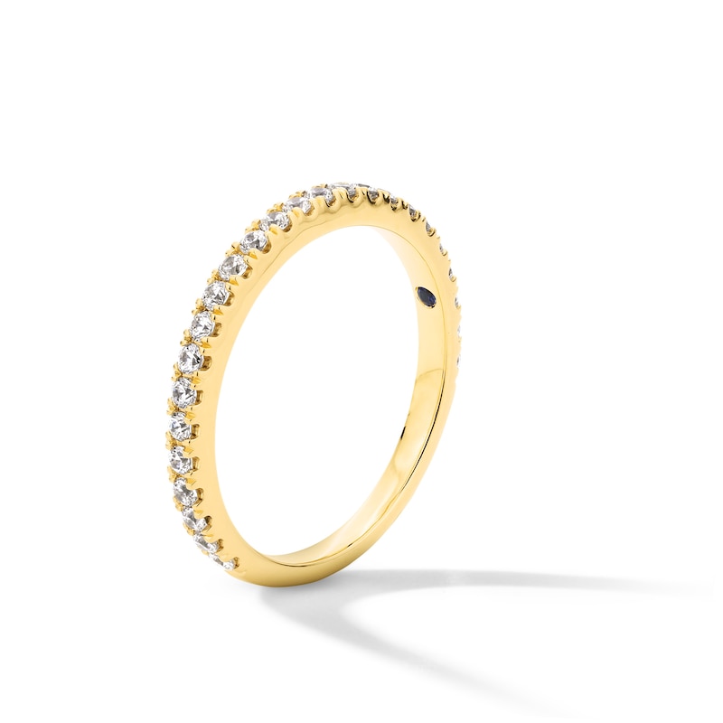 Main Image 2 of Vera Wang Love Collection 1/3 CT. T.W. Certified Lab-Grown Diamond Wedding Band in 14K Gold (F/VS2)