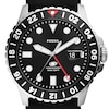 Thumbnail Image 5 of Men’s Fossil Blue GMT Dive Black Silicone Strap Watch with Black Dial (Model: FS6036)