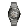 Thumbnail Image 1 of Men’s Fossil Everett Grey IP Automatic Watch with Smoke Skeleton Dial (Model: ME3206)