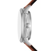 Thumbnail Image 3 of Men’s Fossil Townsman Brown Leather Strap Chronograph Automatic Watch with Green Dial (Model: ME3265)