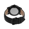Thumbnail Image 3 of Men’s Fossil Minimalist Black IP Leather Strap Watch with Black Sunray Dial (Model: FS5447)