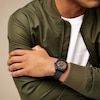 Thumbnail Image 5 of Men’s Fossil Machine Black IP Automatic Watch with Brown Skeleton Dial (Model: ME3253)